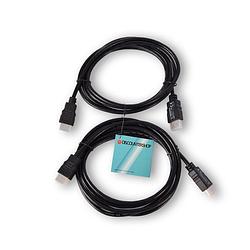 Foto van Hdmi 1.4 - 1.5 meter high-speed hdmi-kabel - ultra hd 4k x 2k hdmi-kabel - hdmi naar hdmi m / m - 1.5 meter hdmi 1.4