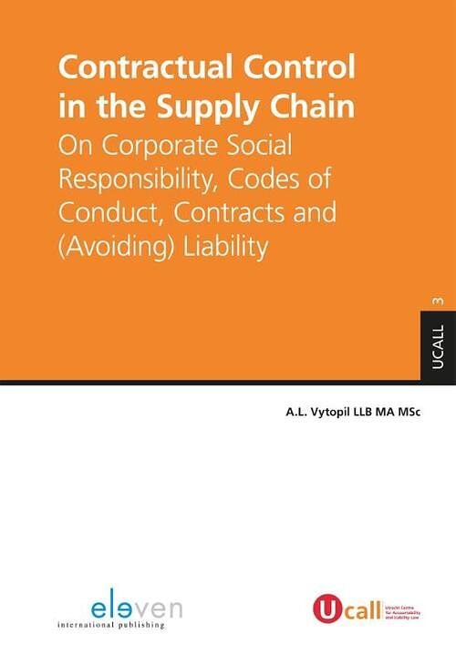 Foto van Contractual control in the supply chain - louise vytopil - ebook (9789462743618)