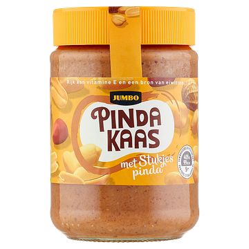 Foto van Jumbo pindakaas met stukjes pinda 350g