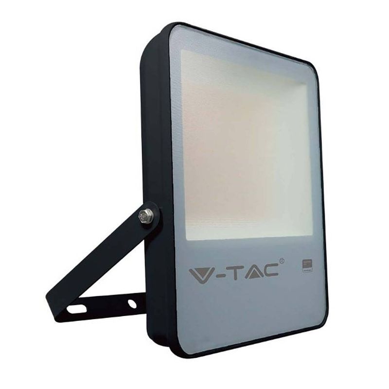 Foto van V-tac vt-132 led schijnwerper - 100 w - 13700 lm - 4000k - zwart -