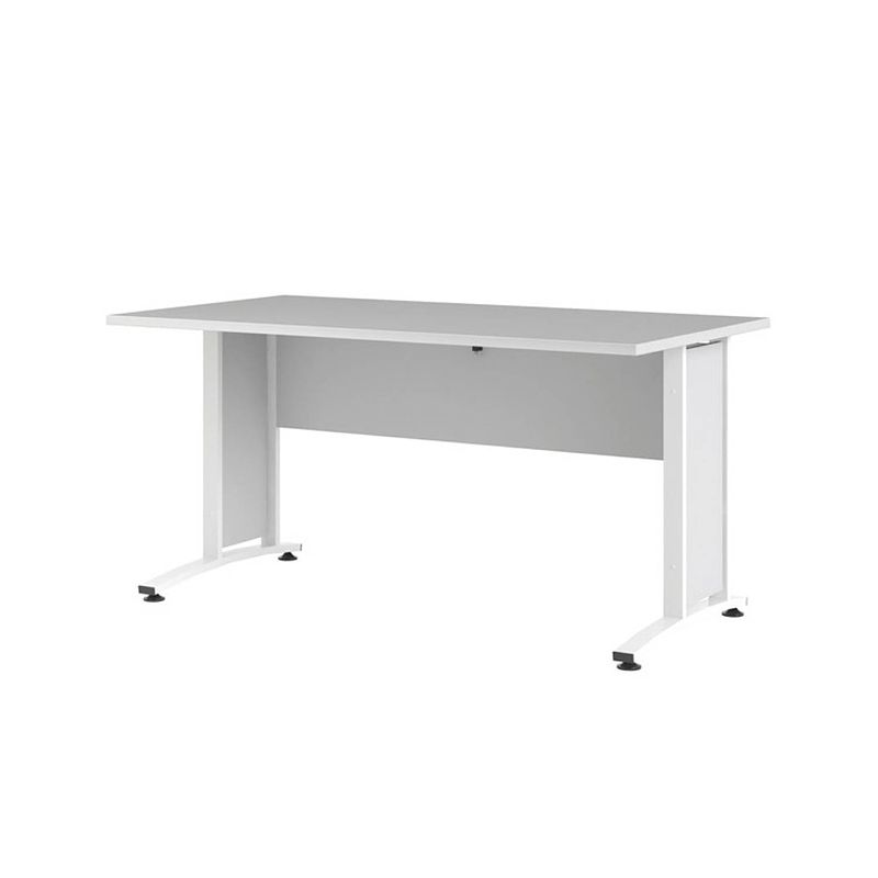 Foto van Prisme bureau breedte 150 cm wit.