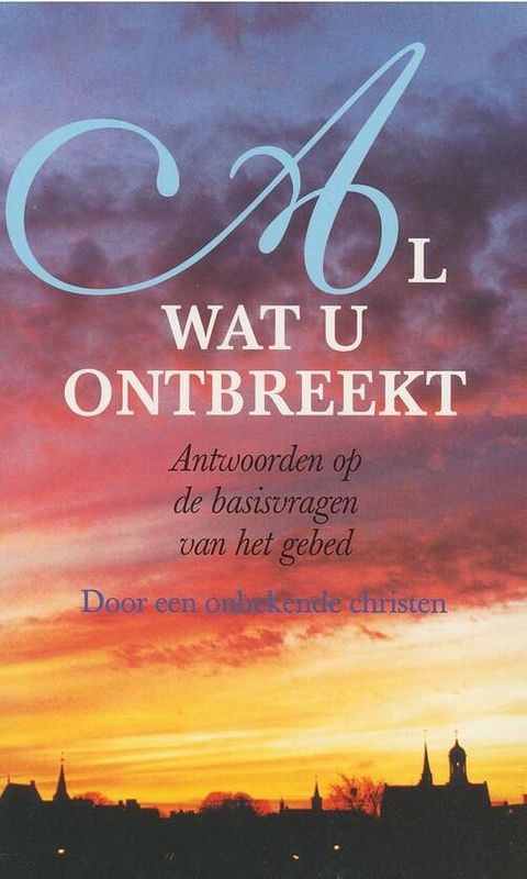 Foto van Al wat u ontbreekt - ebook (9789462789074)