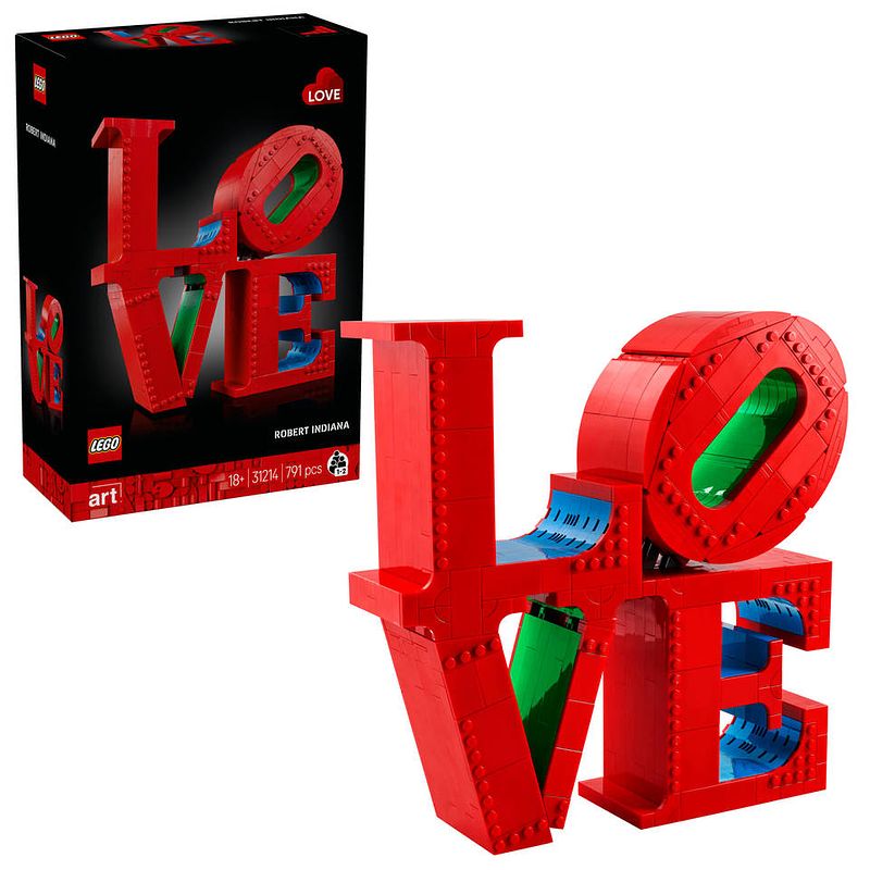 Foto van Lego art love 31214