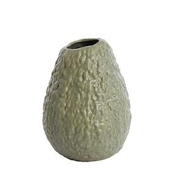 Foto van Light&living vaas deco 22,5x22x29,5 cm avocado keramiek olijf groen