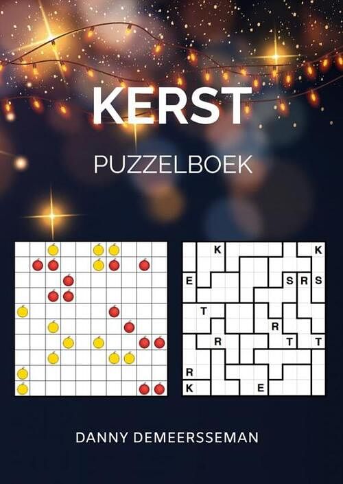 Foto van Kerst puzzelboek - danny demeersseman - paperback (9789403673615)