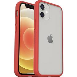 Foto van Otterbox react backcover apple iphone 12 mini rood, transparant