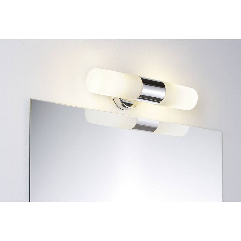 Foto van Paulmann lenia 70350 wandlamp voor badkamer 40 w chroom