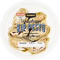 Foto van Diverse soorten | jumbo wraphapje kip pesto 110g aanbieding bij jumbo