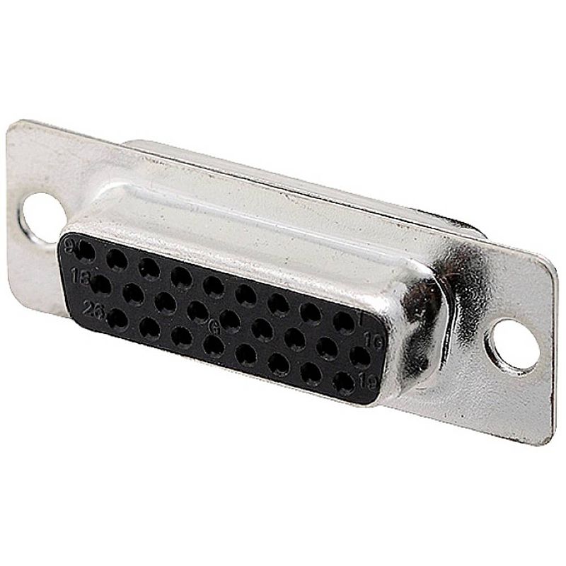 Foto van Encitech hdd-26-f-t-b-m 2103-0400-12 d-sub female connector 180 ° aantal polen: 26 soldeerpennen 1 stuk(s) tray