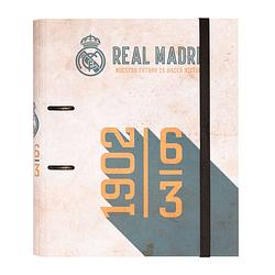 Foto van Grupo erik ringbandmap real madrid 2-rings a4 karton beige