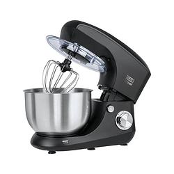 Foto van Teesa easy cook single keukenmachine/ standmixer 1400 watt zwart 5,5l tsa3545b