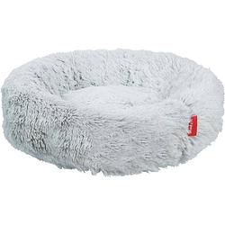 Foto van Snoozle orthopedische hondenmand - superzacht en luxe - wasbaar - fluffy - hondenkussen - 60cm - wolf grey