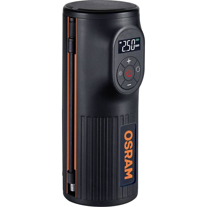 Foto van Osram auto otir2000 compressor 8.3 bar opbergbox/tas, digitaal display, met werklamp