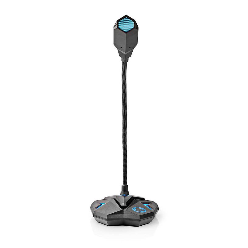 Foto van Nedis wired gaming microphone - zwart - 1.50 m