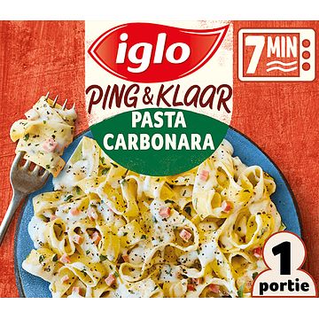 Foto van Iglo ping & klaar carbonara 400g bij jumbo