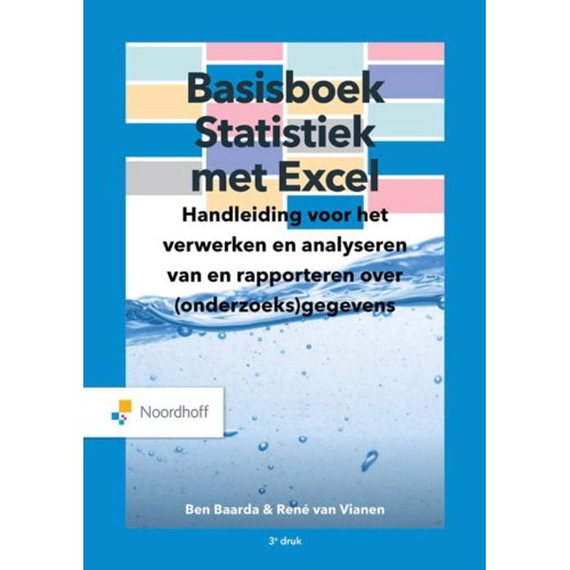 Foto van Basisboek statistiek met excel