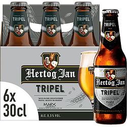 Foto van Hertog jan tripel fles 6 x 300ml bij jumbo