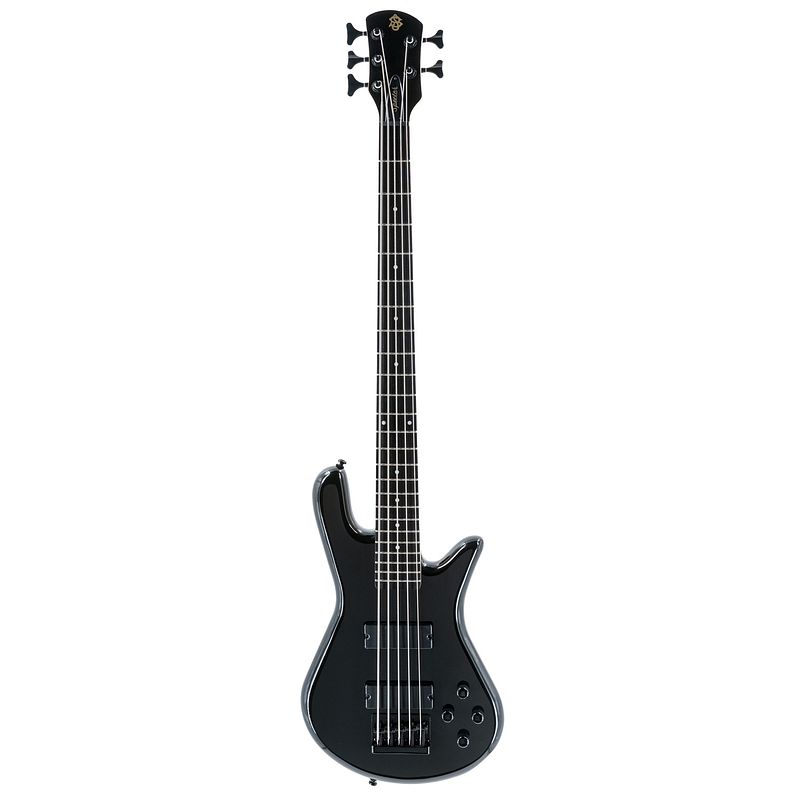 Foto van Spector performer 5 black 5-snarige elektrische basgitaar