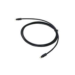Foto van Hyundai electronics - optische audio kabel - 1,5meter - zwart
