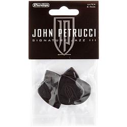 Foto van Dunlop 427pjp john petrucci jazz iii 6-pack plectrumset