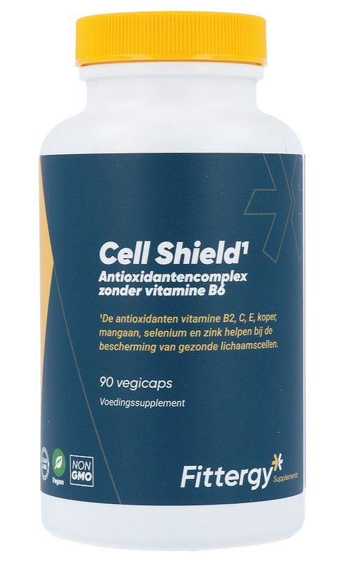 Foto van Fittergy cell shield antioxidantencomplex zonder vitamine b6