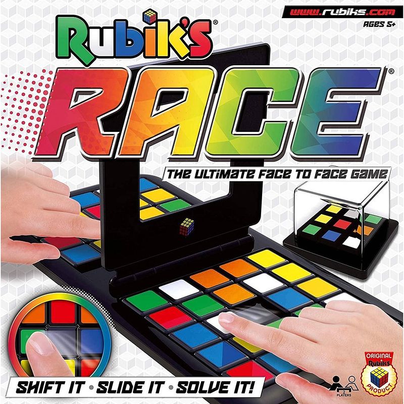 Foto van Goliath rubik's race - shake it - slide it - solve it - ultimate 2 player rubik's challenge