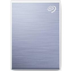 Foto van Seagate externe ssd harde schijf one touch 500gb (blauw)