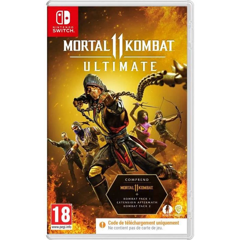 Foto van Mortal kombat 11 ultimate switch-spel