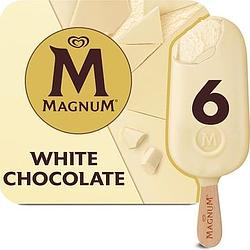 Foto van Magnum ijs white 6 stuks 6 x 100ml bij jumbo