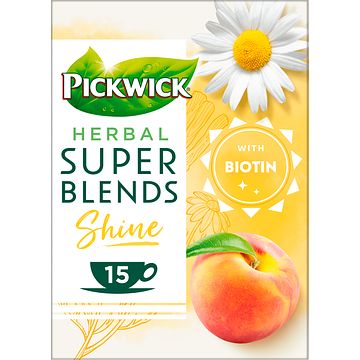 Foto van Pickwick herbal super blends shine kruidenthee bij jumbo