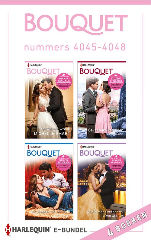 Foto van Bouquet e-bundel nummers 4045 - 4048 - chantelle shaw - ebook (9789402540109)