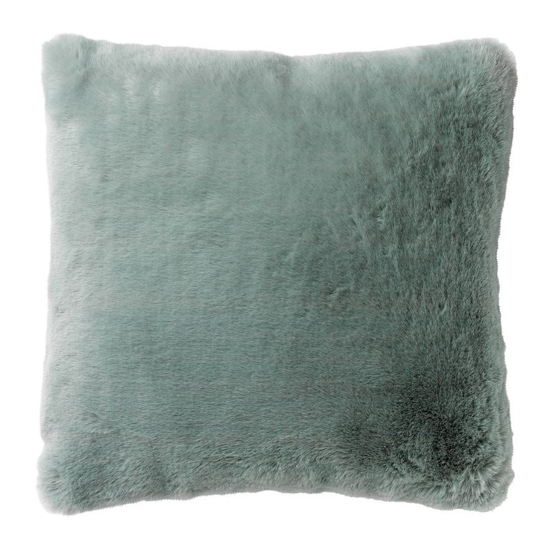 Foto van Dutch decor zaya - kussenhoes unikleur jadeite 45x45 cm - groen - groen