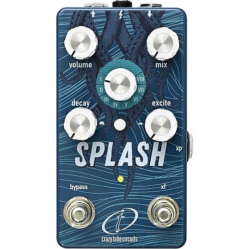 Foto van Crazy tube circuits splash viii reverb effectpedaal