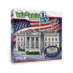 Foto van Wrebbit 3d puzzel white house - 490 stukjes