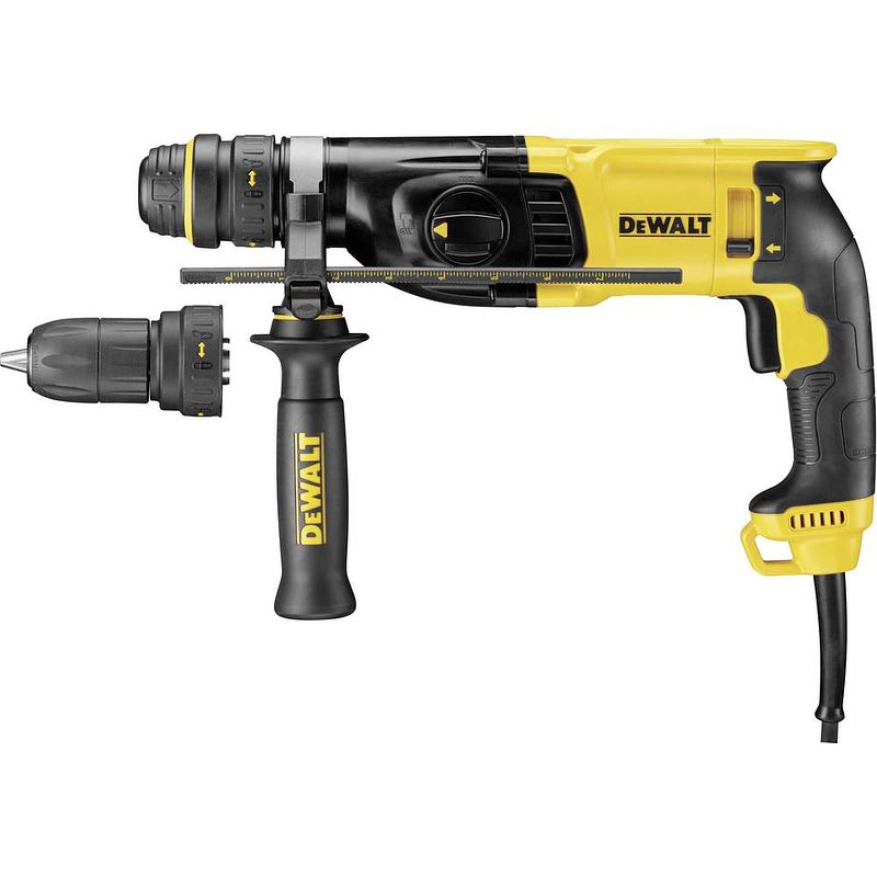 Foto van Dewalt d25134k sds-plus-combihamer 800 w