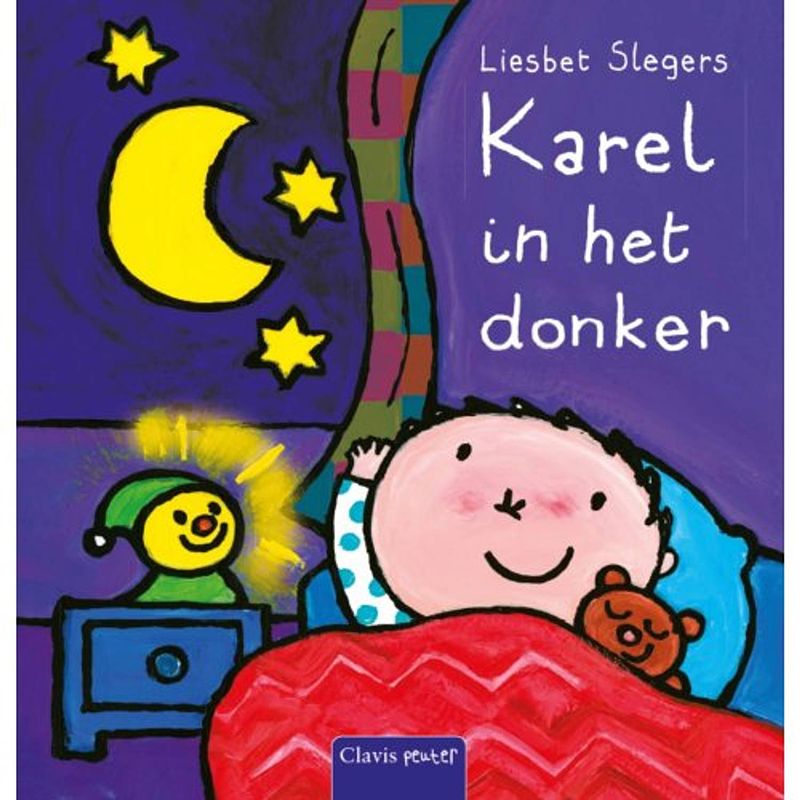 Foto van Karel in het donker