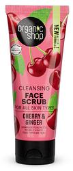 Foto van Organic shop cherry & ginger cleansing face scrub