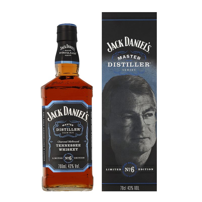 Foto van Jack daniel'ss master distillers no.6 70cl whisky + giftbox