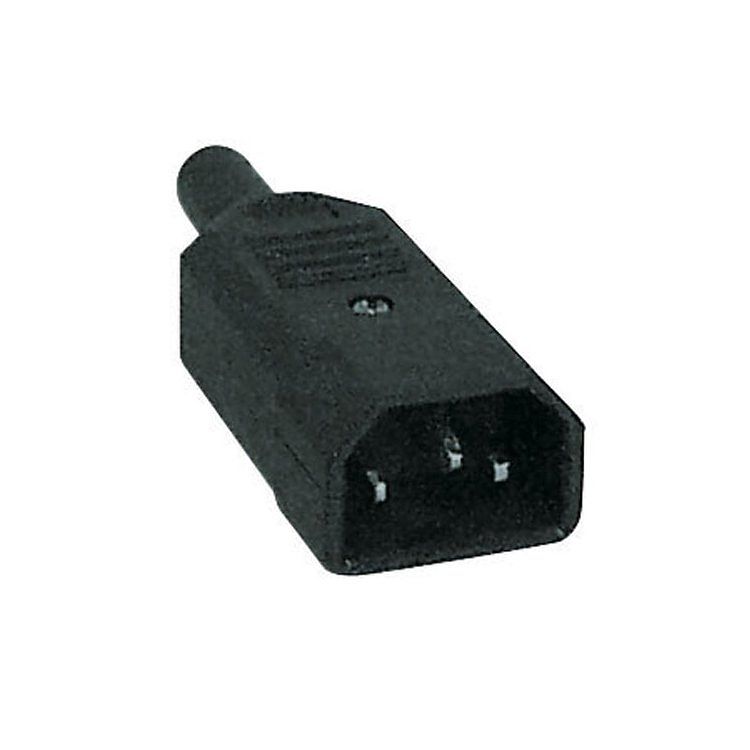 Foto van Dap iec 16 amp euro male connector