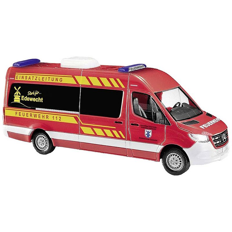 Foto van Busch 52617 h0 mercedes benz sprinter brandweer edewecht