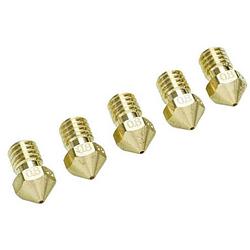 Foto van Ultimaker nozzle pack 0,8 mm geschikt voor: ultimaker 2+, ultimaker 2 extended+ um2+ nozzle pack 5x0.80mm 9527