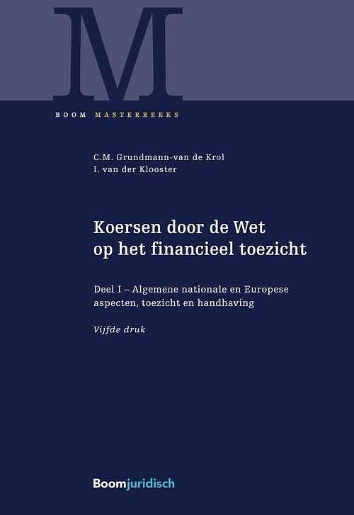 Foto van Koersen door de wet op het financieel toezicht - c.m. grundmann-van de krol, i. van der klooster - ebook (9789462740754)