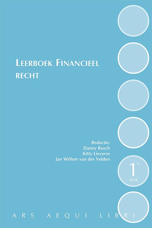 Foto van Leerboek financieel recht - danny busch - paperback (9789493199187)