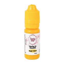 Foto van Tasty me chocolade kleurstof - geel - 10 ml