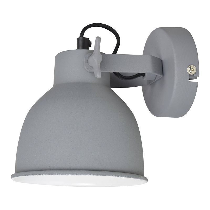 Foto van Urban interiors - industrial wandlamp - grijs