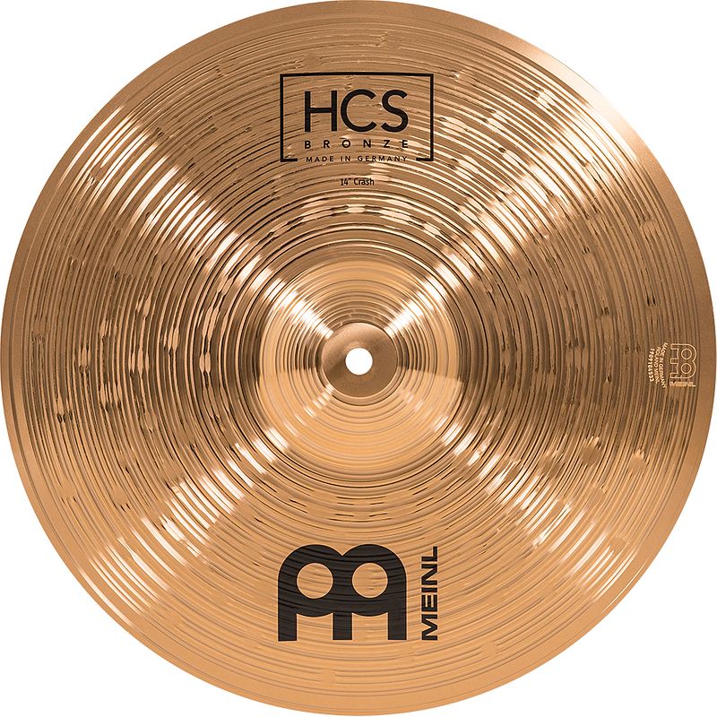 Foto van Meinl hcsb14c hcs bronze crash 14 inch