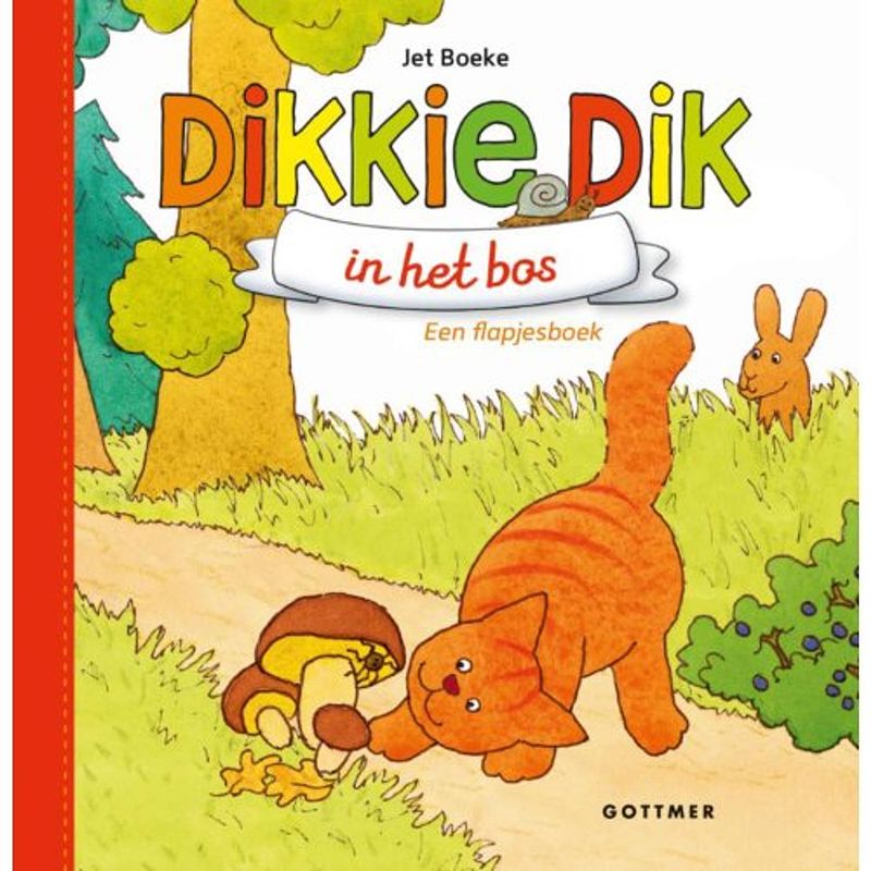 Foto van Dikkie dik in het bos - dikkie dik