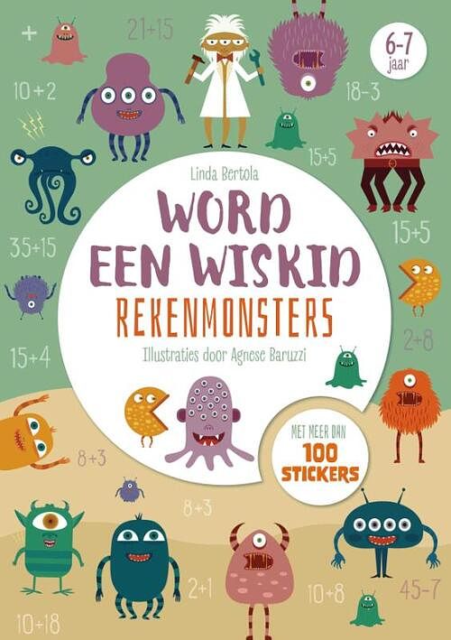 Foto van Rekenmonsters - word een wiskid - linda bertola - paperback (9789036645188)