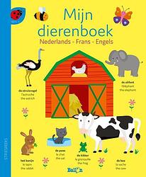 Foto van Mijn dierenboek - nederlands, frans, engels - kartonboekje;kartonboekje (9789403222363)