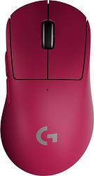 Foto van Logitech g pro x superlight 2 dex lightspeed draadloze gaming muis magenta